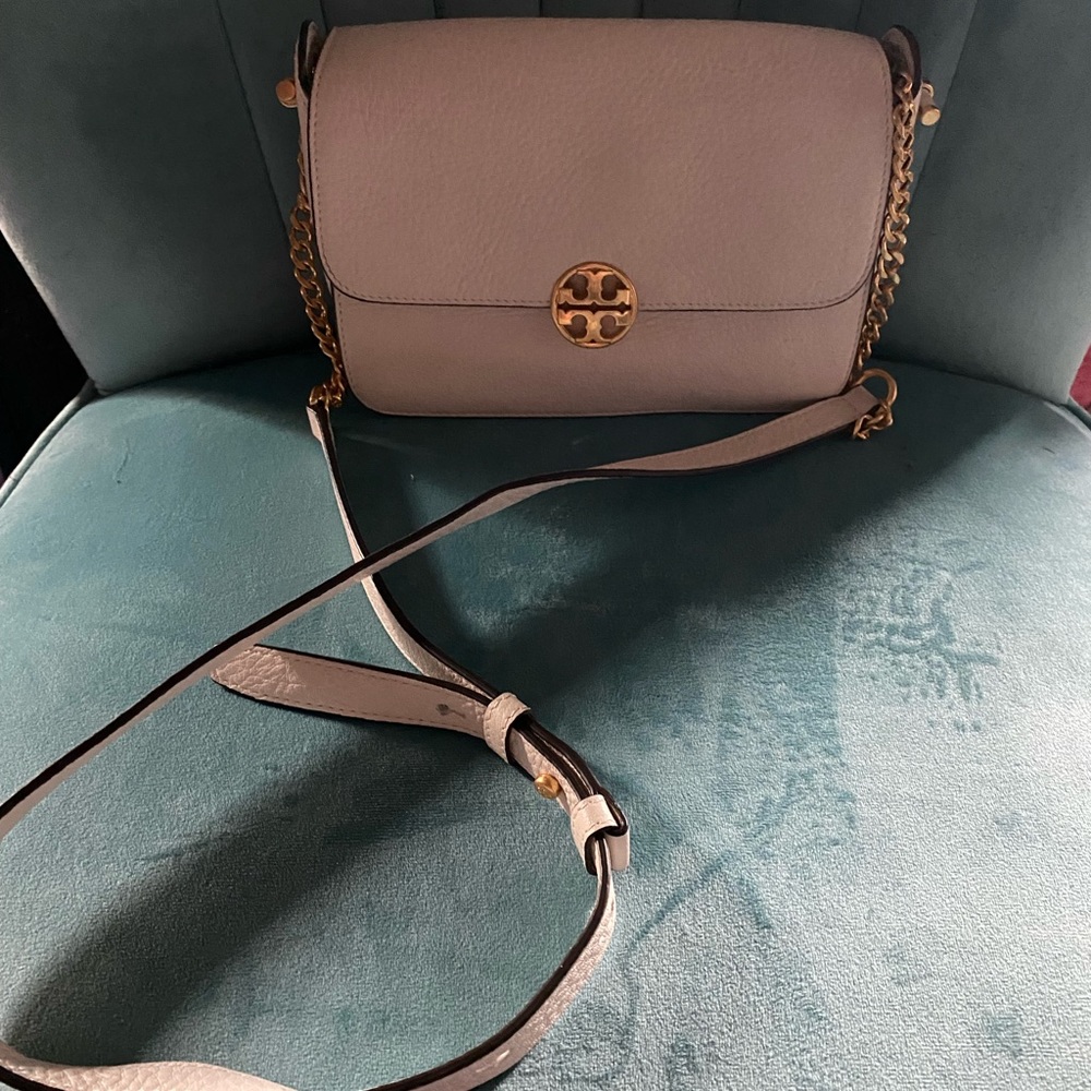 Tory Burch Gray Crossbody Bag